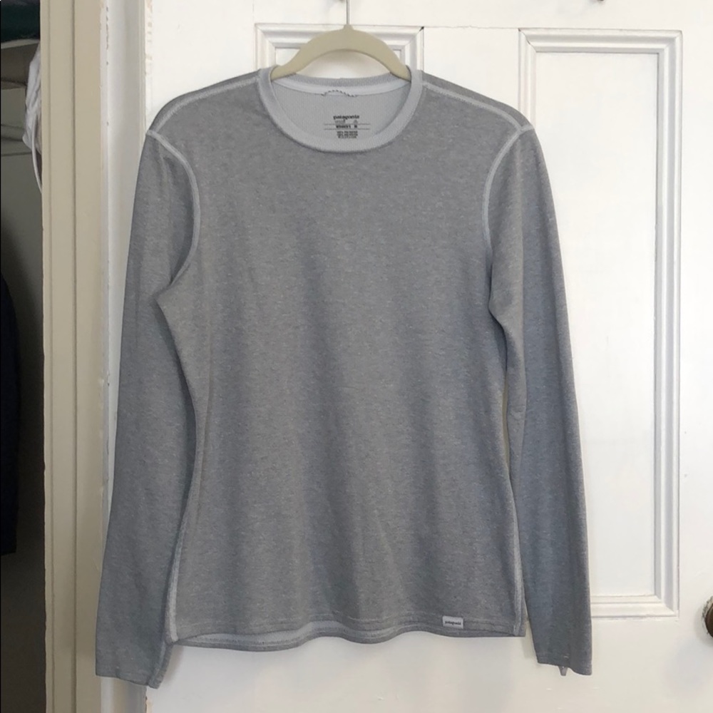 patagonia gray long sleeve